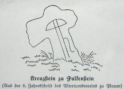 steinkreuz falkenstein oelsnitzer  strasse